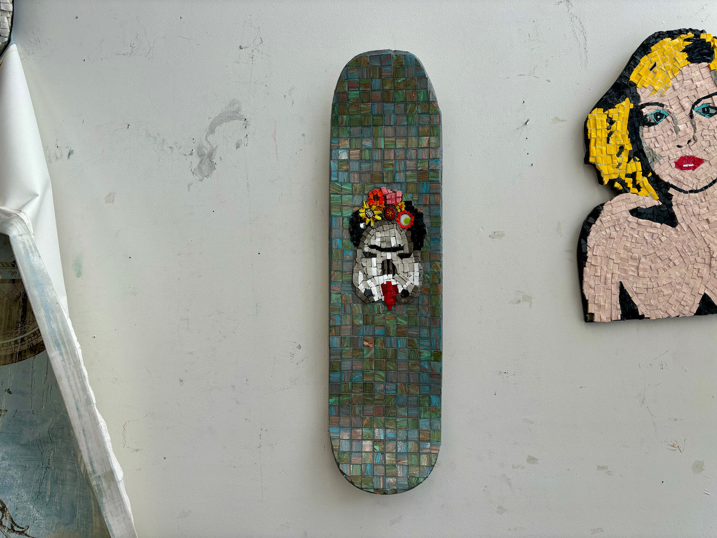 Stormy Kahlo Skateboard Mosaic