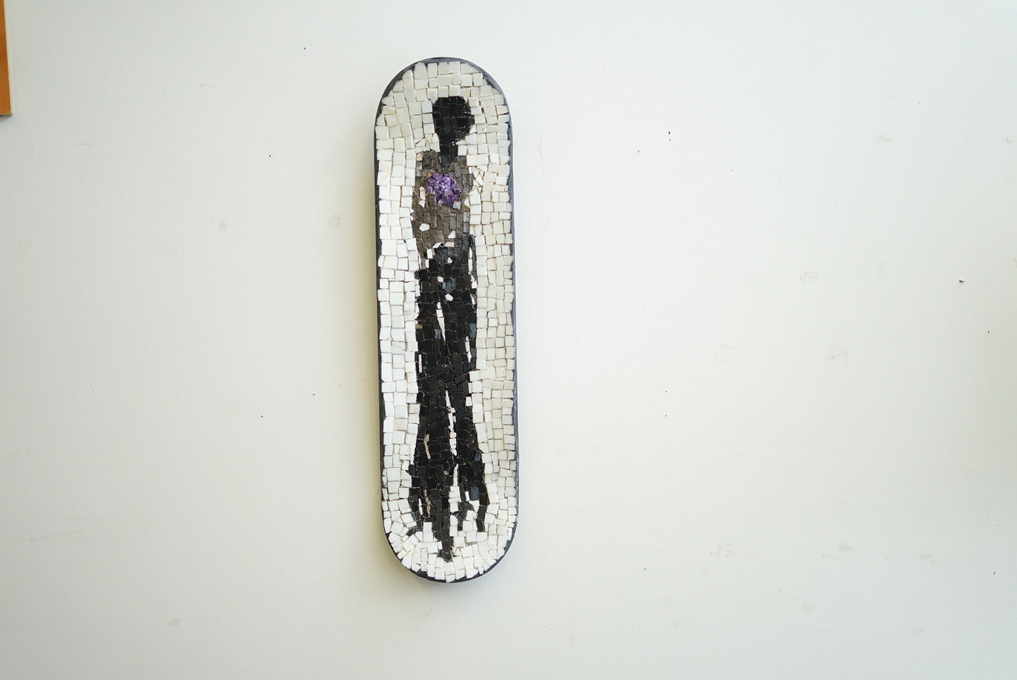 Subway Spirits II Mosaic on Skateboard.