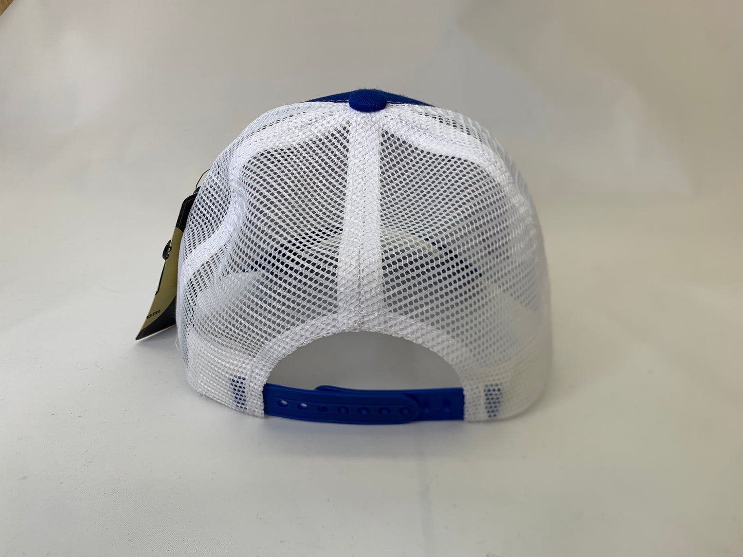 basquiat gold crown blue and white baseball hat