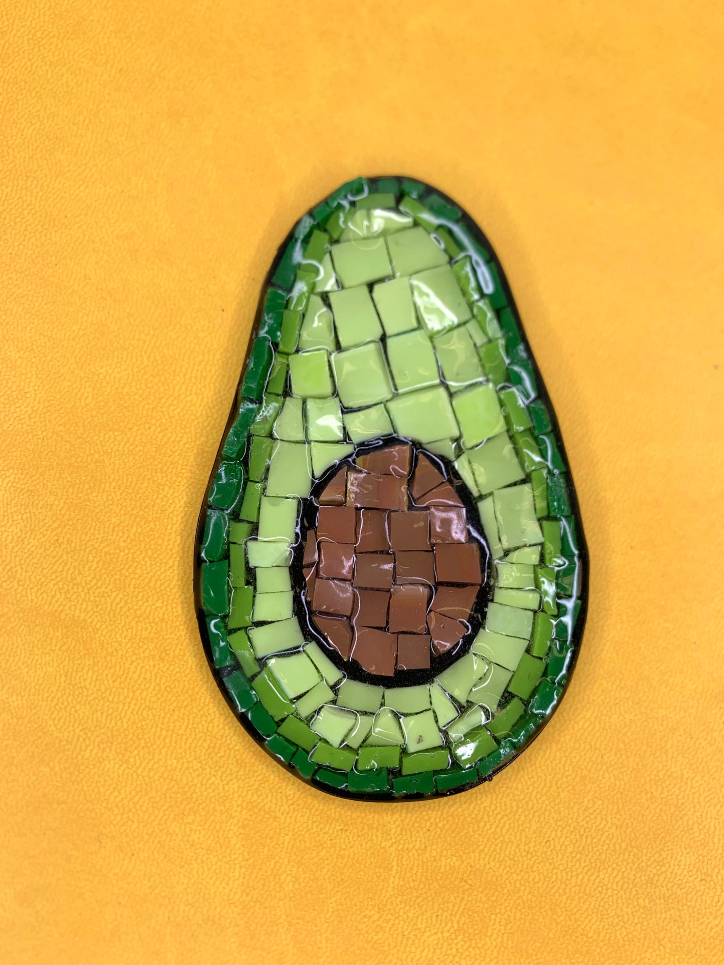 Avocado Mosaic Hard Cover Journal