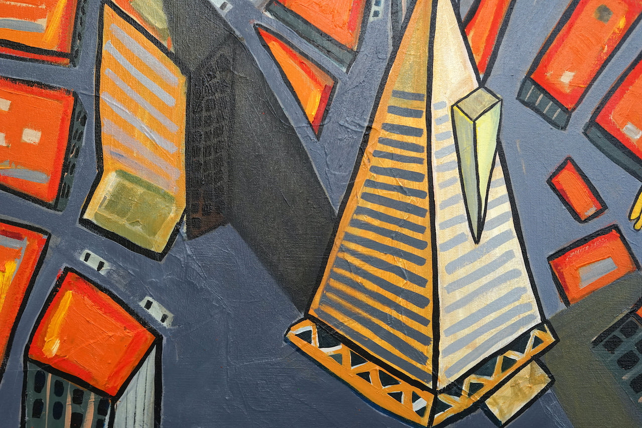 champagnolo over san francisco oil painting Edit alt text