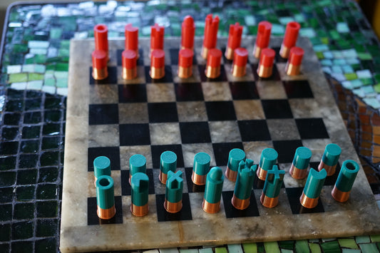 Shot Gun Shell Chess Set