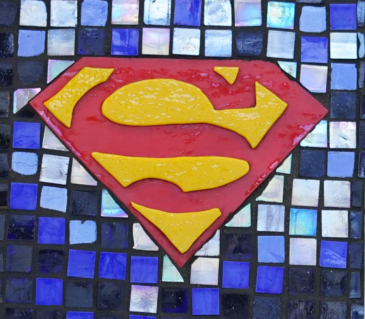 Superman Mosaic Skateboard. 2008