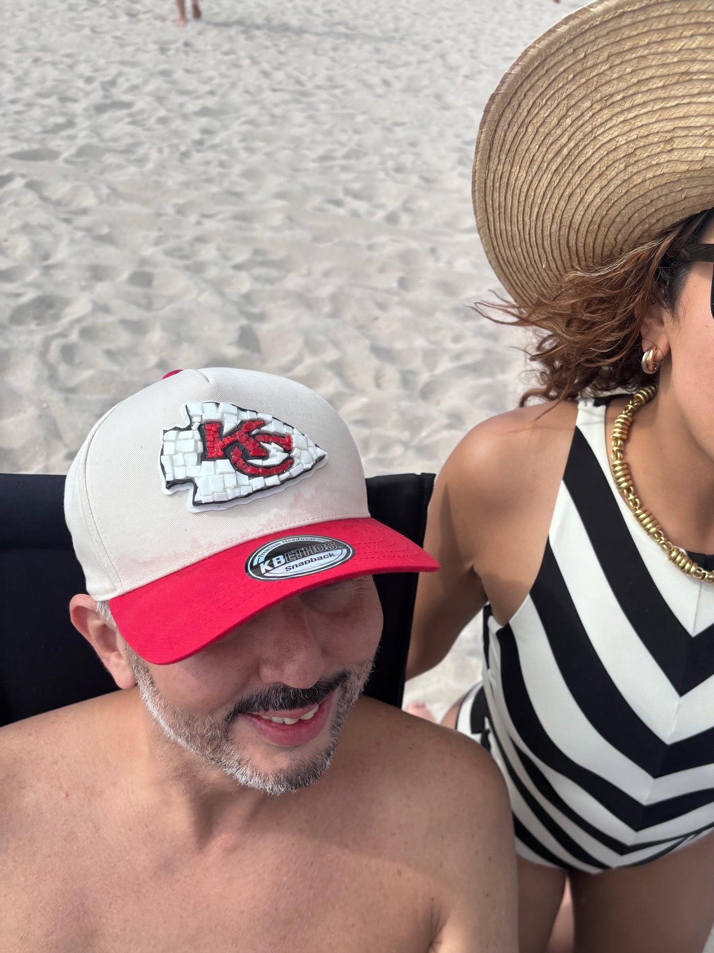 Chiefs Glass Mosaic Baseball Cap