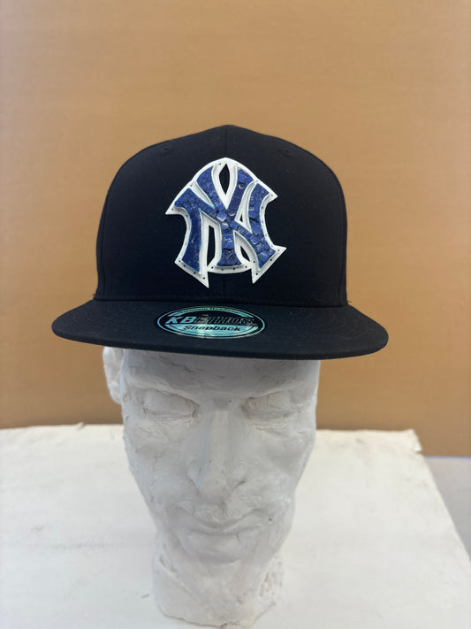 NY Yankees micro mosaic Baseball Cap