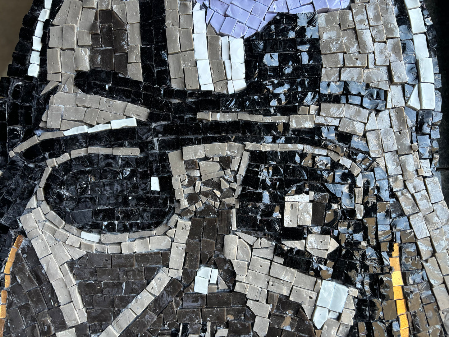 Darth Kahlo Roman Style Mosaic