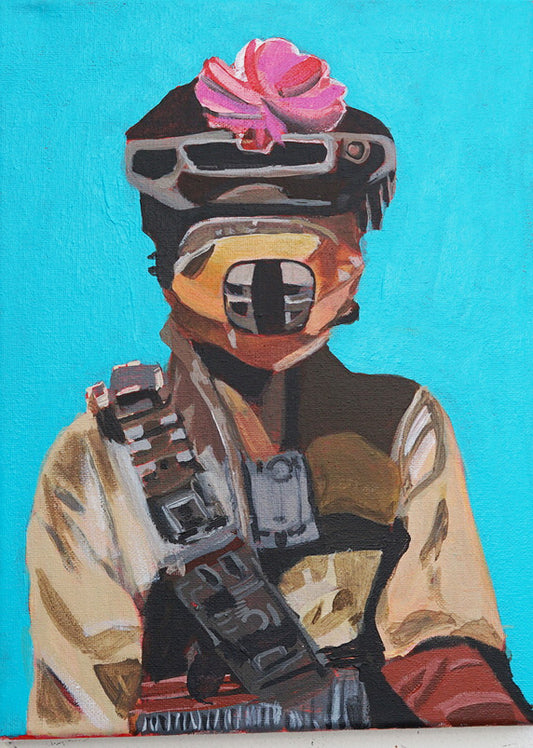 Boushh 9x12 Acrylic Painting